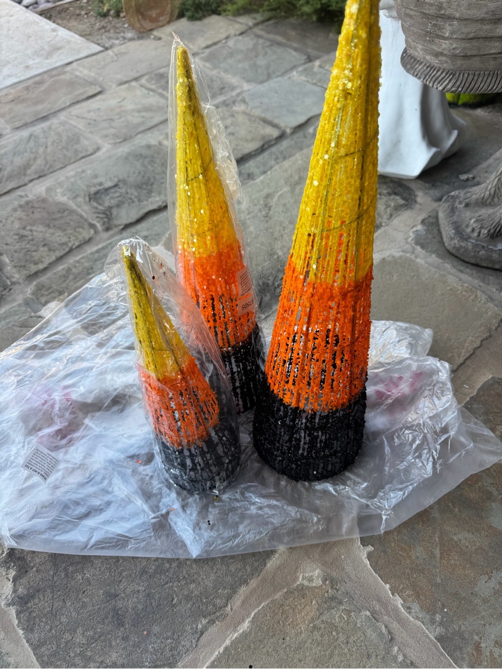 Grandin Road candy corn decor- Halloween